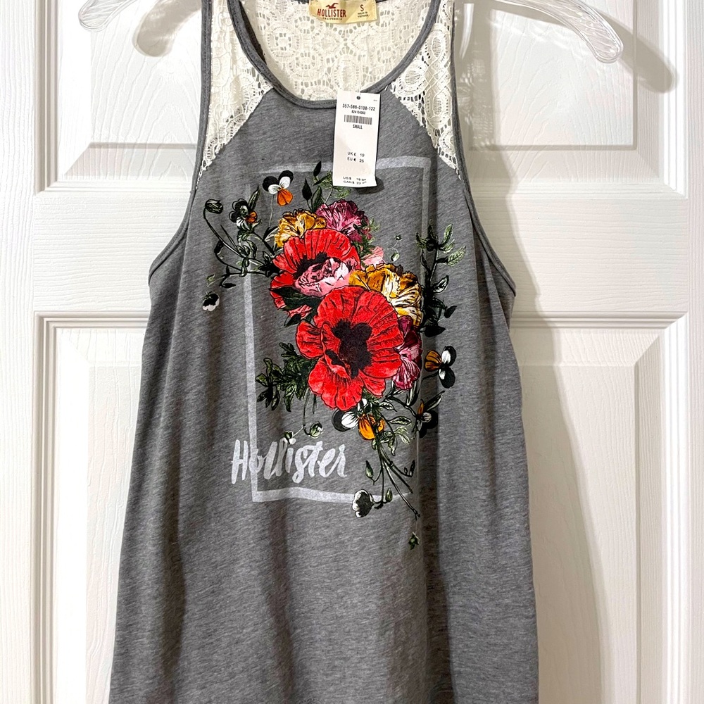NEW Hollister Small Summer Tank Top With Tags